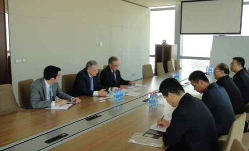 联盟主席李丕龙出访阿塞拜疆