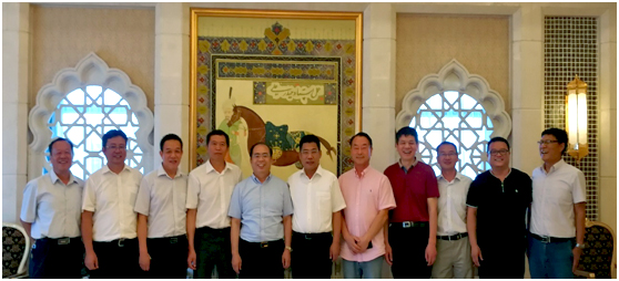 李丕龙主席带领联盟企业拜访新疆油田企业