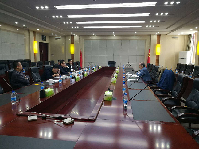 石油联盟与大庆市高新区会谈